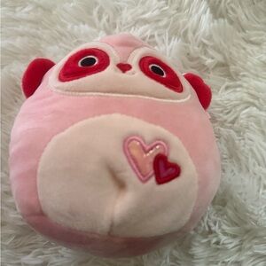 Squishmallows Pink and Cream Stuffed Animal